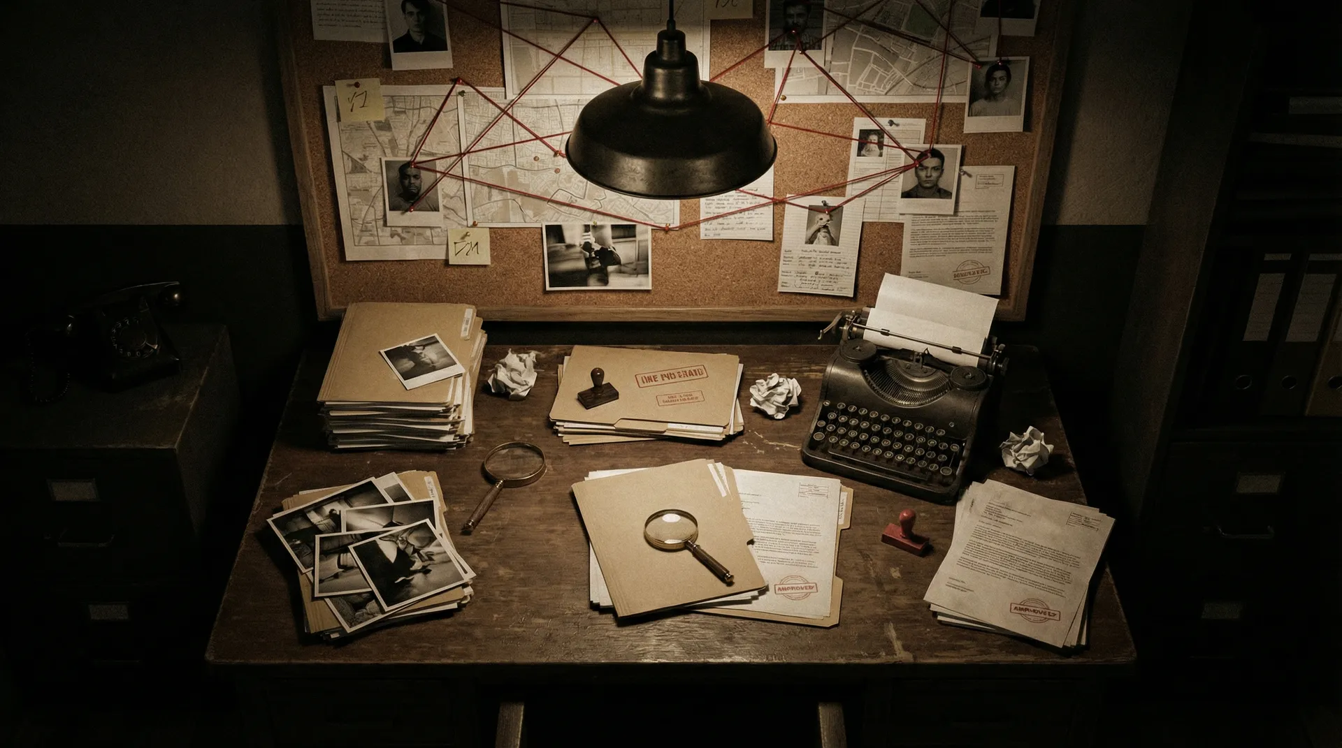 悬疑密室 - 侦探事务所案发现场